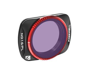Freewell Filtro híbrido ND16/PL para Osmo Pocket 4/3/Xtra Muse