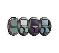 Freewell Filtros diarios para DJI Mavic 4 Pro - ND1000, LPR, Glow Mist 1/4 y CPL. Filtros de lente premium para tomas cinematográficas, color mejorado y reducción de deslumbramiento