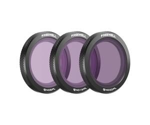 Freewell Filtros magnéticos para dji Neo Bright Day 3 Unidades ND8/PL, ND16/PL, ND32/PL Hybrid para dji Neo - Reducción de deslumbramiento y Control de luz