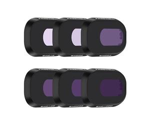 FREEWELL Freewell Paquete de 6 Unidades para Todo el día ND16, ND32, ND64, ND128, ND256, ND1000 Compatible con Mini 4 Pro, óptica de Color Neutro, tecnología GimbalSafe