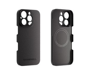 FREEWELL Funda Pro Filmmaker para iPhone 16 Pro MAX - Lente de 17mm y Soporte magnético para Filtro Negro