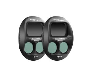 Freewell GND - Paquete de 2 filtros para dji Mavic 4 Pro - GND0.9 y GND1.2 | Filtros graduados de Densidad Neutra para fotografía aérea de paisajes