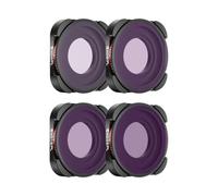 Freewell Hybrid ND/PL Filter, Compatible con GoPro Hero13/12/11/10/9 Black Bright Day, Pack de 4, ND4/PL, ND8/PL, ND16/PL, ND32/PL, reducción de Reflejos y Control de la luz mejorados