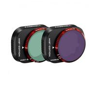FREEWELL Juego de 2 filtros VNDXMIST para dji Mini 4 Pro, Densidad Neutra, polarizador, Negro, 38 mm