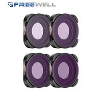Freewell-Juego de filtros de día brillante para GoPro Hero 13, negro, paquete de 4, ND4/PL ND8/PL ND16/PL ND32/PL ND, accesorio para cámara de acción FW-H13B-BRG