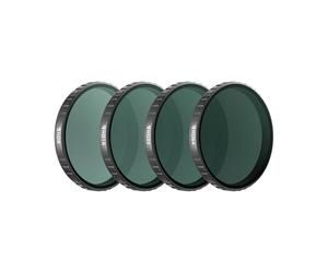 Freewell Juego de filtros de día estándar ND8/16/32/64 para Osmo Action 6 | Esencial para filmar a la luz del día