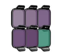 Freewell Kit de Filtro Bright Day para dji Flip Drone ND8/PL, ND16/PL, ND32/PL, ND64/PL, ND1000, UV para Control de luz y reducción de deslumbramiento