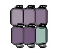 Freewell Kit de Filtro ND de día estándar para dji Flip Drone ND8, ND16, ND32, ND64, ND128, filtros PL para reducción de luz, Colores mejorados y Movimiento Suave
