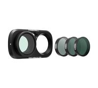 Freewell Lente gran angular de 0,75x y kit de filtro ND para Insta360 Luna | Incluye lente gran angular de 0,75x, filtros ND8, ND32 y ND128 que se deslizan directamente sobre la lente para un control