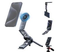 Freewell Magnetic Foldable Phone Tripod Stand Selfie Stick für iPhone & Samsung - Arca-kompatibel & Rig Angle Adjustment & MagSafe Compatible für vielseitige Smartphone Filmmaking