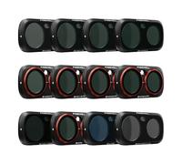 Freewell Mega Kit de filtros para Insta360 Luna Ultra, paquete de 12 | Incluye filtros ND8-ND1000, ND/PL, CPL, Glow Mist 1/4 y LPR con montaje magnético de intercambio rápido