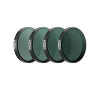 Freewell ND8/PL, ND16/PL, ND32/PL, ND64/PL - Juego de filtros polarizadores para DJl Osmo Action 6 - Esencial para Disparos de luz Diurna y claridad Mejorada