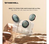 Freewell Paquete de 10 filtros que incluyen filtros de niebla negros brillantes ND,CPL,UV,ND/PL y accesorios de fotografía Insta360 GO Ultra FW-GOU-MEGA
