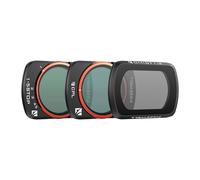 Freewell Paquete de 3 filtros imprescindibles VND 1-5, Glow Mist 1/4 y CPL | Compatible con Pocket 4/3/Xtra Muse: control de exposición, añade floración cinematográfica, reduce el deslumbramiento
