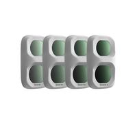 Freewell Paquete de 4 filtros estándar Day para dji Osmo Pocket 4P | Quick Swap ND8, ND16, ND32, ND64 Blanco