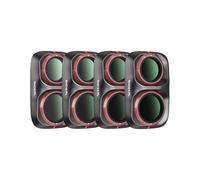 Freewell Paquete de 4 filtros híbridos Bright Day para dji Osmo Pocket 4P | Quick Swap ND8/PL, ND16/PL, ND32/PL, ND64/PL