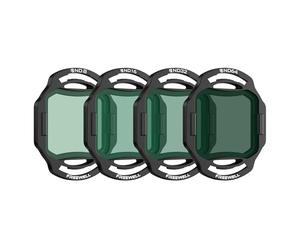 Freewell Paquete de 4 filtros ND para dji O4 Air Unit Pro | ND8, ND16, ND32, ND64-Reduce la velocidad de obturación para imágenes cinematográficas suaves