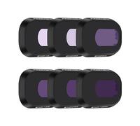 Freewell Paquete de 6 Unidades para Todo el día Compatible con Mini 4 Pro | ND16, ND32, ND64, ND128, ND256, ND1000 óptica de color neutro, tecnología GimbalSafe
