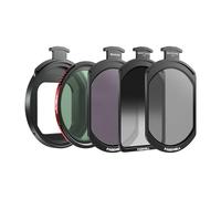 Freewell Pro Hybrid Filtro magnético híbrido ND/CPL de 1-10 Paradas | Con ND32, degradado suave 1.2 y niebla brillante negra; compatible con funda y jaula Freewell para iPhone.