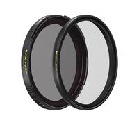 Freewell Slide-On Kit Hybrid VND1-5 Stop/CPL, Glow Mist 1/4 compatible con Freewell 17 mm Mount 3.0 objetivos como 1.33 x 1.55x Anamorph, gran angular de 18 mm, teleobjetivos 1.7X