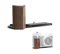 Freewell Soporte en L de Madera Premium con Placa de liberación rápida, Compatible con Arca para Fuji GFX100RF (Negro)