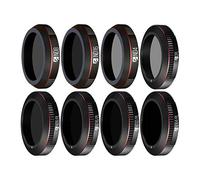 Freewell Todo El Dia - Serie 4K - 8Pack ND4, ND8, ND16, CPL, ND8/PL, ND16/PL, ND32/PL, ND64/PL Filtros de Lentes Cámara Compatible con dji Mavic 2 Zoom/Mavic 2 Enterprise Drone