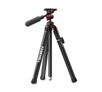 Freewell Trípode de Viaje de Fibra de Carbono 59.1» Ligero 1.98 lbs Cabeza esférica 360° para Foto/vídeo (Carga máxima 5kgs/11 lbs), Placa de liberación rápida, para cámaras DSLR y Smartphones