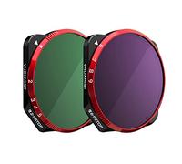 Freewell Variable ND (Mist Edition) 2-5 Stop, 6-9 Stop 2er Pack VND-Filter kompatibel mit Mavic 3/Mavic 3 Cine/Mavic 3E (NO Compatible con Mavic 3 Classic/Mavic 3 Pro/Mavic 3 Pro Cine)