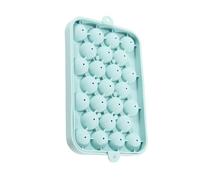 Freeze Cube Tray, Rapid Chill Cube Mold, 25 Cavity Mold with Leakproof Lid, Silicone Food Grade Freezer, Cocktail Chill with Design, Bourbon Set for Home Camping Use 7.48x4.92 inches
