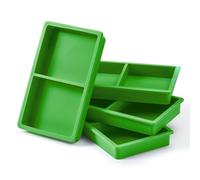 Freeze Dryer Molds, Silicone Trays, 4.33x6.93x1.02 Inches Food Preservation Set, Stackable Flexible Containers, Reusable Processing Accessories, for Kitchen Baking Candy Indoor Storage Preparation