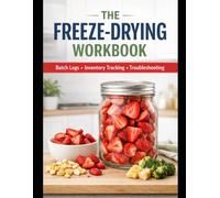 Freeze Drying Log & Storage Workbook: A Complete Log Book for Tracking Batches, Tray Results, Inventory, and Food Storage