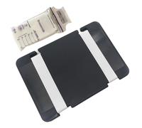 Freeze Flat - Férula de almacenamiento de leche materna - Organizador de almacenamiento para bolsa de leche materna con dos bandas elásticas de goma, bandejas planas para congelación uniforme de