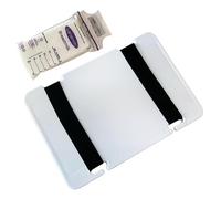Freeze Flat - Férula de almacenamiento de leche materna - Organizador de almacenamiento para bolsa de leche materna con dos bandas elásticas de goma, bandejas planas para congelación uniforme de