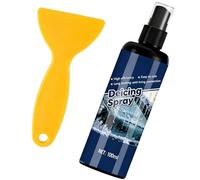 Freezer defrosting agent - Descongelante Para Congelador | Limpiador Derretidor De Escarcha Rápido | Spray Desescarchador De Frigorífico 100ml Con Rasqueta Dedicada, Nebulizador Quita Hielo