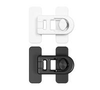 Freezer Lock, Fridge Lock, Adhesive Keyless Design, Safety Protection, Baby Proofing Home Kitchen, Oven Door Child Proof, Keyless Security, 2.83x2.28