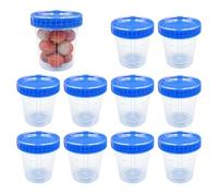 Freezer Storage Containers 10PCS - 32oz Airtight Food Boxes Set, Meal Prep Containers with Lids | Leakproof Storage for Soup Lunch Fruit Salad Ice Cream Snacks | Microwave Freezer Safe for Kitchen