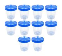 Freezer Storage Containers - Airtight 32oz Food Boxes, 10 Piece Set with Leak Resistant Lids, Meal Prep Organizer, Soup Storage Container, Refrigerator Freezer Safe Boxes for Lunch Fruit Salad