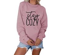 Freezing Sweatshirt Womens Funny Fall Winter Sweatshirt Long Sleeve Crewneck Loose Casual Pullover Tops