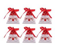 Frefgikty 30 cajas de regalo decorativas para caramelos, bolsas de dulces de Navidad, caja de regalo, embalaje de regalo para festivales, vacaciones, Año
