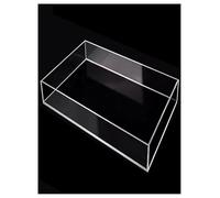 Fregadero acrílico poco profundo for fotografía y hábitat de peces | Caja de almacenamiento transparente irrompible, accesorio multifuncional for fotografía y exhibición de acuarios(80x60x5cm/31x24x2i