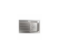 Fregadero Cata CDL-1 ED Acero Inoxidable 790x500x180 mm Escurridor Base Absorbente