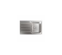 Fregadero Cata CDL-1 ED Acero Inoxidable AISI 304 Escurridor 790x500x180mm Base Absorbente