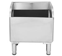 Fregadero comercial de acero inoxidable de alta resistencia, lavabo independiente para fregona, estación de lavado para cocina, restaurante y negocio.