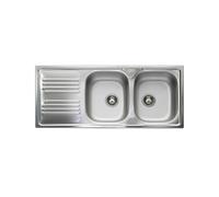 Smeg LYP116S fregadero Fregadero empotrado Rectangular Acero inoxidable