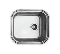 Fregadero Cuba sola Foster Rectangular 55 cm Big Bowl 1611 060 Acero
