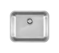 Fregadero Cuba sola Foster Rectangular 55 cm Ks 1850 850 Acero