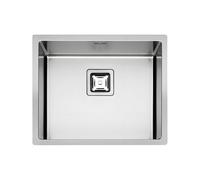 Fregadero Cuba sola Fulgor Milano Rectangular 53 cm P1B 5343 Q U Satin Steel