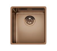 Fregadero Cuba sola Smeg Rectangular 34 cm Universal Mira VSTR34CUX Cobre