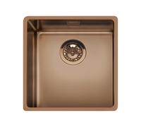 Fregadero Cuba sola Smeg Rectangular 40 cm Universal Mira VSTR40CUX Cobre