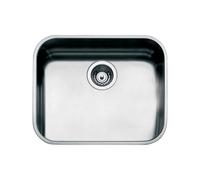 Fregadero Cuba sola Smeg Rectangular 50 cm Universal Alba UM50 Acero